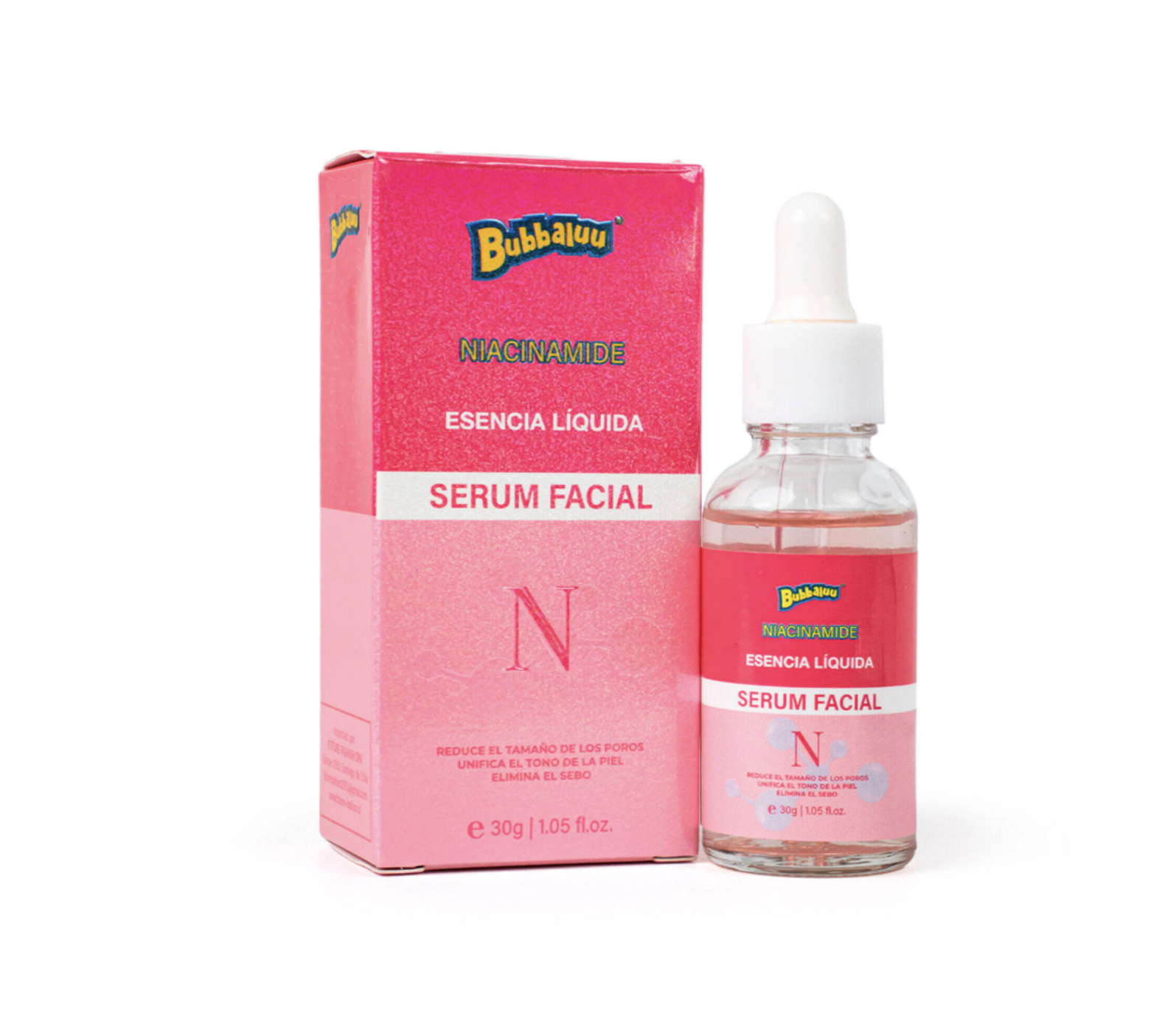 Serum Facial Niacinamida Bubbaluu