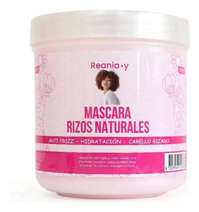 Mascarilla Para El Pelo Rizos Naturales Reania.y