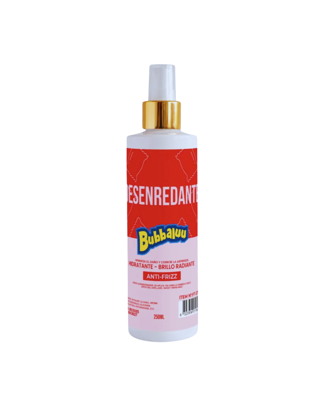 Desenredante Capilar Hidratante AntiFrizz Bubbaluu